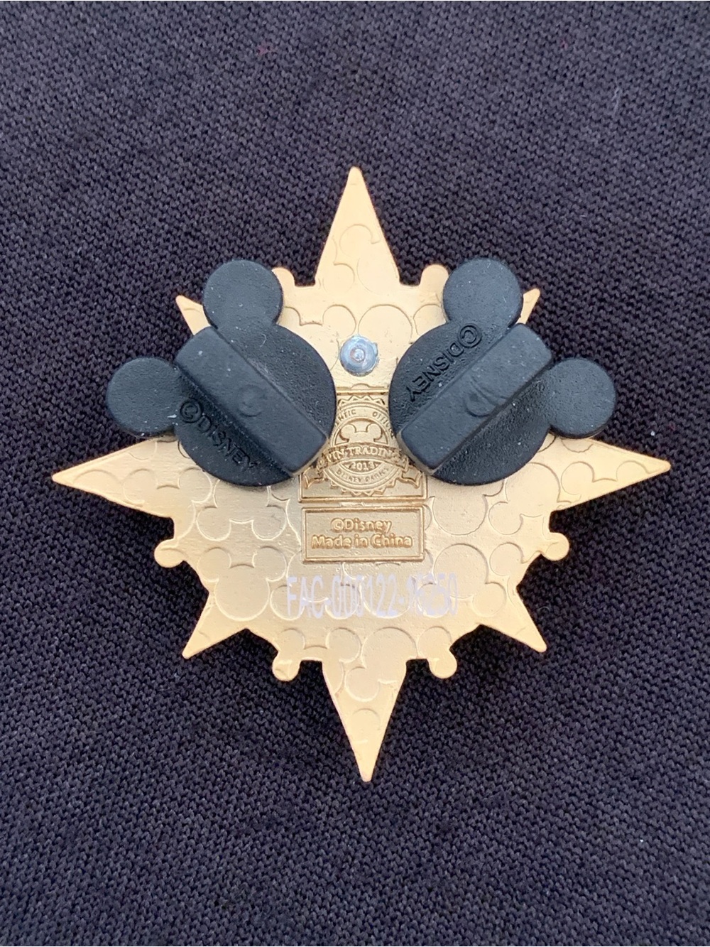 Disneyland Parks Jiminy Cricket Gold Pin Brooch Tack Official Conscience Trading - Picture 3 of 10